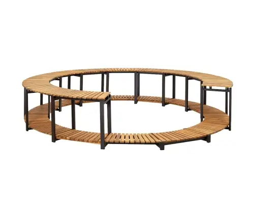 Burbuļvannas Aizsargloks, 273X53 Cm, Akācijas Masīvkoks Vidaxl