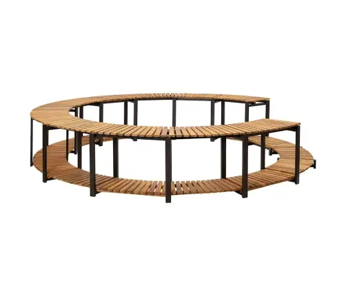 Burbuļvannas Aizsargloks, 273X53 Cm, Akācijas Masīvkoks Vidaxl