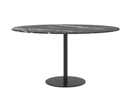 Stalviršis, Juodas, 80X1cm Grūdintas Stiklas