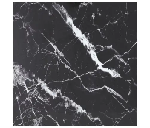 Stalviršis, Juodas, 70X70cm Grūdintas Stiklas, 6Mm