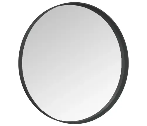 Seinapeegel, Must, 50 Cm