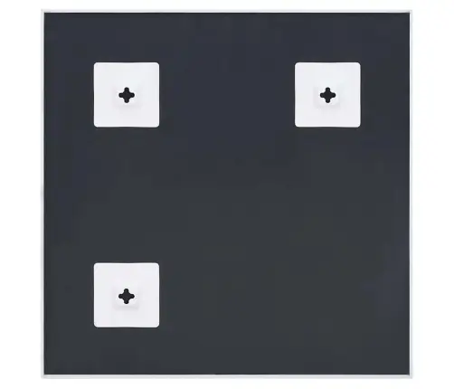 Spogulis, 50X50 Cm, Balts Vidaxl