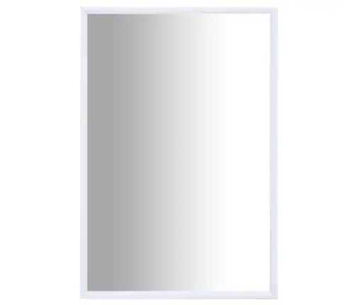 Spogulis, 60X40 Cm, Balts Vidaxl