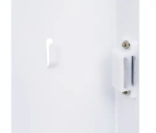 Võtmekarp Magnetplaadiga, Valge, 30X20X4 Cm