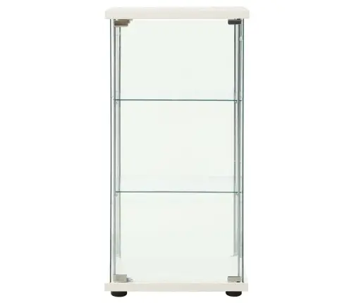 Skapītis, Rūdīts Stikls, Balts Vidaxl