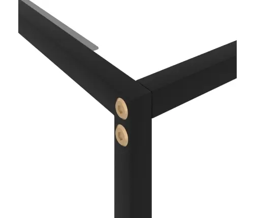 Konsoles Galdiņš, 100X35X75 Cm, Rūdīts Stikls, Caurspīdīgs Vidaxl