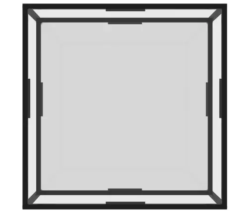 Kohvilaud, Läbipaistev, 80 X 80 X 35 cm Karastatud Klaas