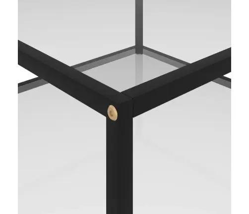 Kohvilaud, Läbipaistev, 80 X 80 X 35 cm Karastatud Klaas