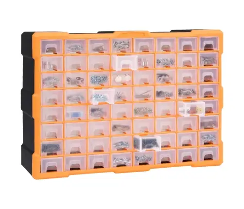 Mitme Sahtliga Organiseerija 64 Sahtliga 52 X 16 X 37,5 Cm