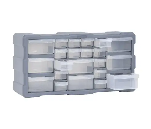 Plaukts Ar 22 Atvilktnēm, 49X16X25,5 Cm Vidaxl