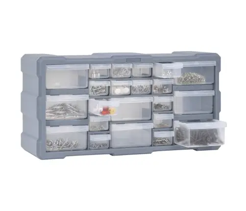 Plaukts Ar 22 Atvilktnēm, 49X16X25,5 Cm Vidaxl