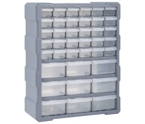 Plaukts Ar 39 Atvilktnēm, 38X16X47 Cm Vidaxl