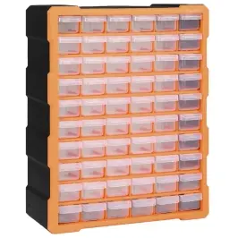 Mitme Sahtliga Organiseerija 60 Sahtliga 38 X 16 X 47,5 Cm