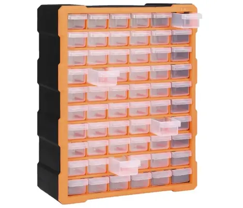 Mitme Sahtliga Organiseerija 60 Sahtliga 38 X 16 X 47,5 Cm