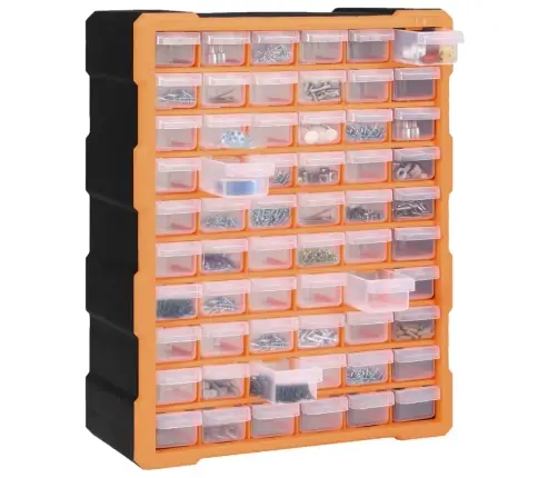 Mitme Sahtliga Organiseerija 60 Sahtliga 38 X 16 X 47,5 Cm
