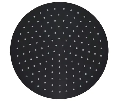 Vidaxli Vihmaduši Otsak, Roostevaba Teras 30 cm Ümar, Must