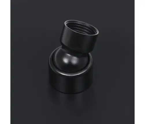 Lietaus Dušo Galvutė, Juoda, 25X25cm Nerūdijantis Plienas