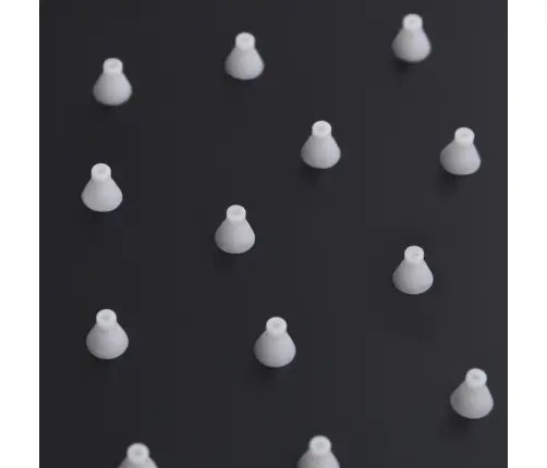 Lietus Dušas Galva, 30X20 Cm, Taisnstūra, Tērauds, Melna Vidaxl