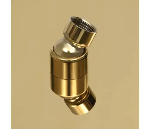 Vihmaduši Otsak, Roostevaba Teras 20 cm Ümar, Kuldne