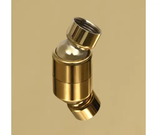 Vihmaduši Otsak, Roostevaba Teras 40 cm Ümar, Kuldne