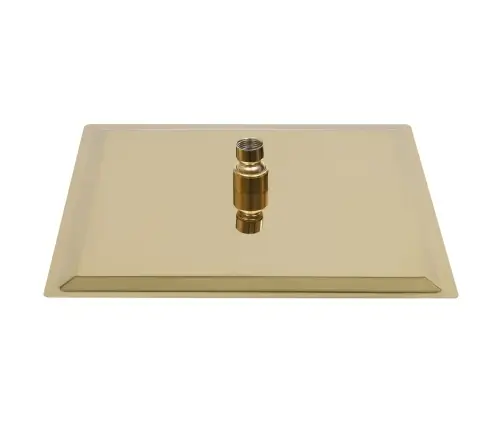 Lietaus Dušo Galvutė, Auksinė, 25X25cm Nerūdijantis Plienas