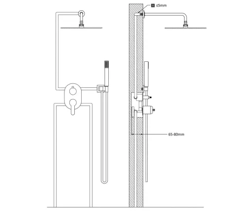 Dušo Sistema, Juodos Spalvos, Nerūdijantis Plienas 201