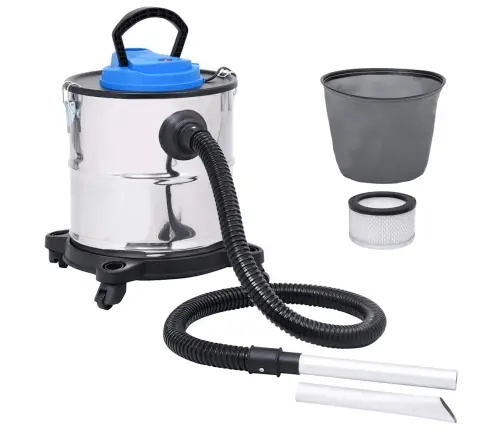 Pelenų Siurblys Su Hepa Filtru, Nerūdijantis Plienas, 1200W