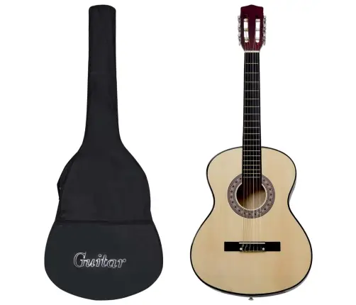 Klassikaline Kitarr Algajatele Kotiga 3/4 36"