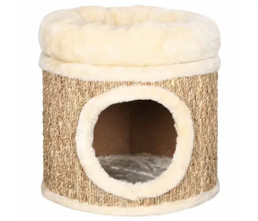 Kaķu Māja Ar Greznu Matraci, 33 Cm, Jūraszāles Vidaxl