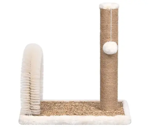 Kaķu Māja Ar Arkveida Suku Un Stabu Nagu Asināšanai Vidaxl