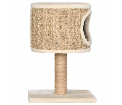 Kaķu Māja Ar Mājiņu Un Stabu Nagu Asināšanai, 52 Cm, Jūraszāles Vidaxl