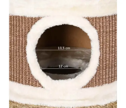 Kraapimispuuga Kassimaja, 60 Cm Mererohi