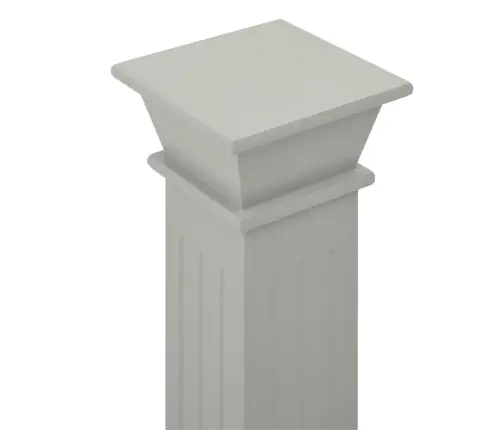 Klassikaline Kandiline Lillepostament, Hall, 17X17X66 cm Mdf Klassikaline Kandiline Lillepostament, Hall, 17X17X66 cm Mdf