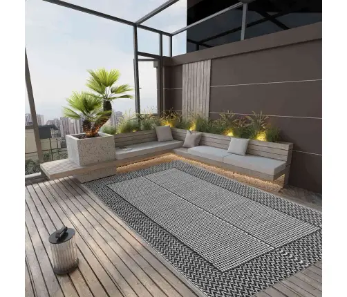 Āra Paklājs, 190X290 Cm, Arakil Pelēks Pp Vidaxl