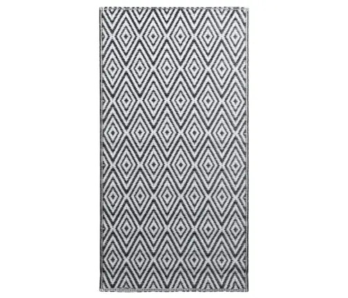 Õuevaip, Arakil Valge Ja Must, 160 X 230 cm Pp