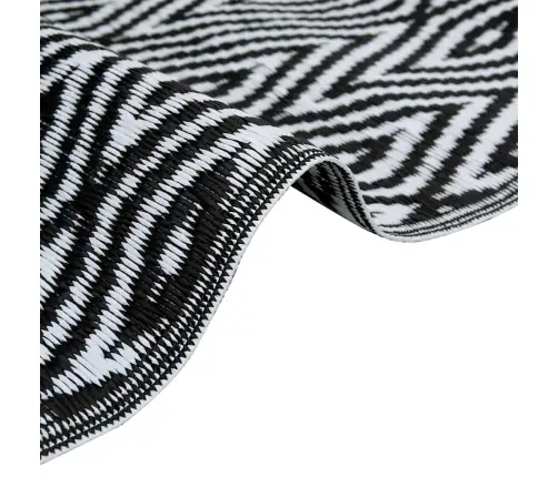 Õuevaip, Arakil Valge Ja Must, 190 X 290 cm Pp