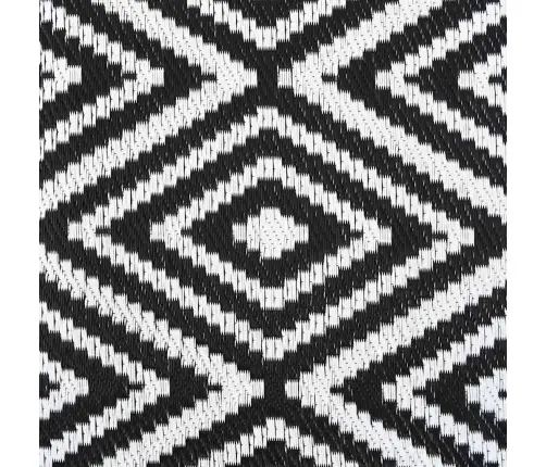 Õuevaip, Arakil Valge Ja Must, 190 X 290 cm Pp