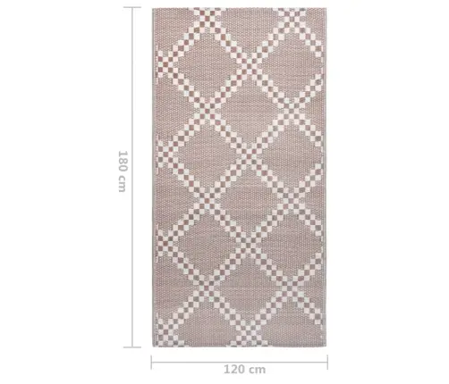 Õuevaip, Arakil Pruun, 120 X 180 cm Pp