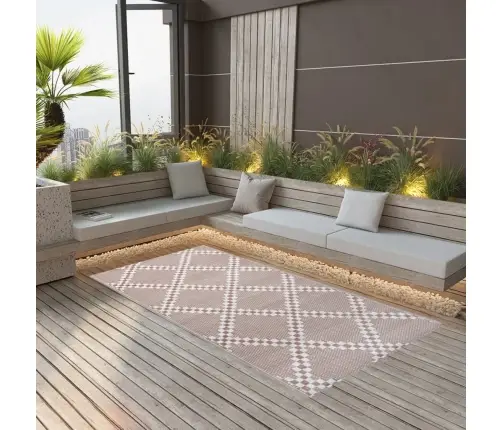 Āra Paklājs, 160X230 Cm, Arakil Brūns Pp Vidaxl