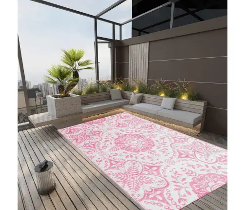 Āra Paklājs, 190X290 Cm, Arakil Rozā Pp Vidaxl