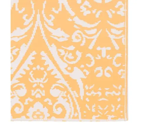 Āra Paklājs, 80X150 Cm, Arakil Oranžs Un Balts Pp Vidaxl