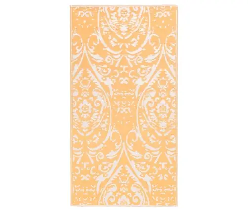 Õuevaip, Arakil Oranž Ja Valge, 120 X 180 cm Pp
