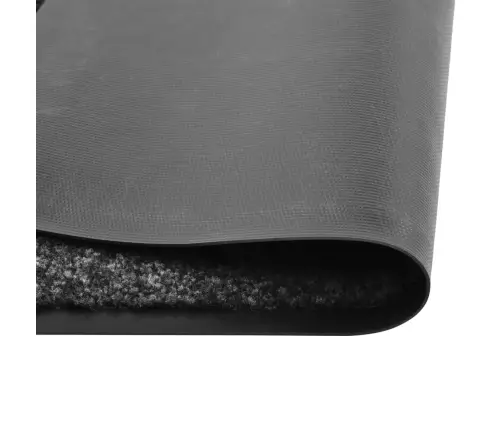 Durvju Paklājs, Mazgājams, Melns, 60X180 Cm Vidaxl