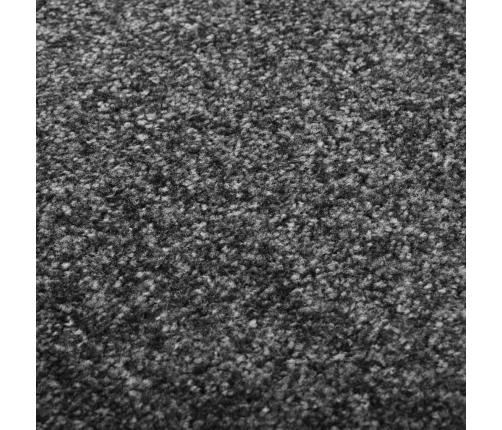 Durvju Paklājs, Mazgājams, Antracītpelēks, 60X180 Cm Vidaxl