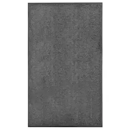 Durvju Paklājs, Mazgājams, Antracītpelēks, 90X150 Cm Vidaxl