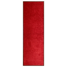 Durvju Paklājs, Mazgājams, Sarkans, 60X180 Cm Vidaxl