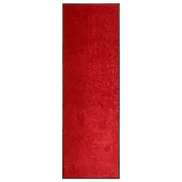 Durvju Paklājs, Mazgājams, Sarkans, 60X180 Cm Vidaxl Durvju Paklājs, Mazgājams, Sarkans, 60X180 Cm Vidaxl