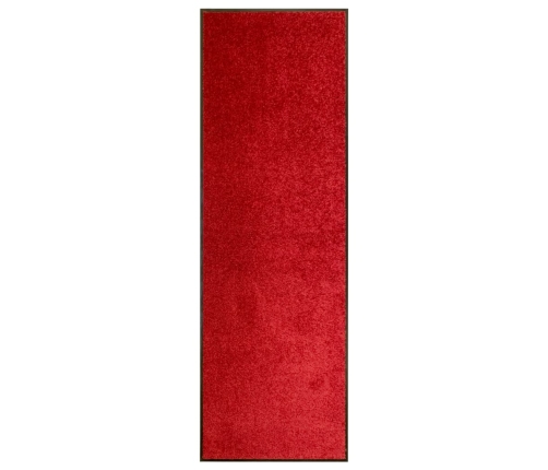 Durvju Paklājs, Mazgājams, Sarkans, 60X180 Cm Vidaxl