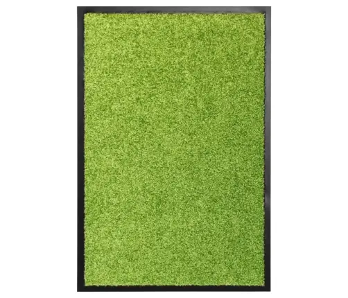 Durvju Paklājs, Mazgājams, Zaļš, 40X60 Cm Vidaxl