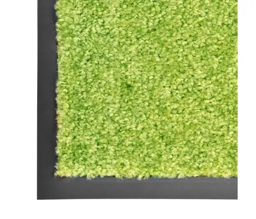 Durvju Paklājs, Mazgājams, Zaļš, 40X60 Cm Vidaxl